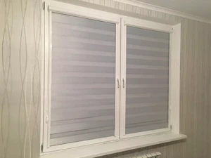 Кассетные рулонные шторы Зебра UNI-2 (Integra box duo)